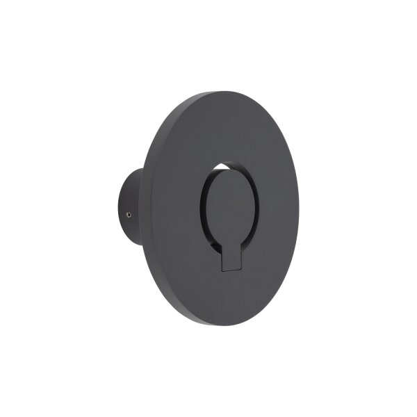 LED Wandleuchte Außen Graphit Alu schwenkbar IP65 3000K