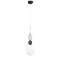 Pendelleuchte blendarm Keramik Glas E14 &Oslash;17 cm Modern