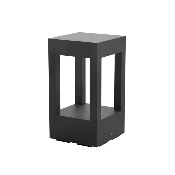 LED Wegeleuchte Schwarz Aluminium 3000K H:20 cm IP65