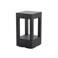LED Wegeleuchte Schwarz Aluminium 3000K H:20 cm IP65