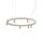 Pendelleuchte Beige GU10 Ø80 cm Modern dekorativ rund