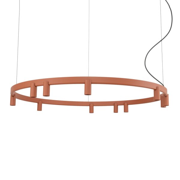 Pendelleuchte Terrakotta Aluminium GU10 Ø116 cm Modern