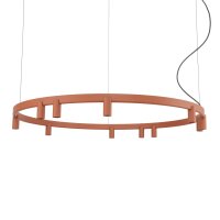 Pendelleuchte Terrakotta Aluminium GU10 &Oslash;116 cm Modern