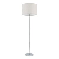 Stehleuchte blendarm Creme Stoff E27 154 cm Modern