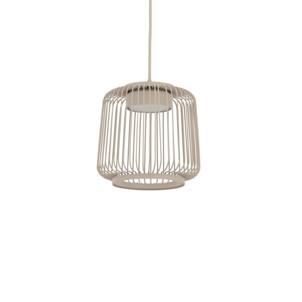 Pendelleuchte Downlight Beige GX53 Ø18 cm Modern rund