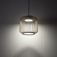 Pendelleuchte Downlight Beige GX53 Ø18 cm Modern rund