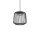 Pendelleuchte Downlight Grau Stahl GX53 Ø18 cm rund