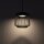 Pendelleuchte Downlight Grau Stahl GX53 Ø18 cm rund