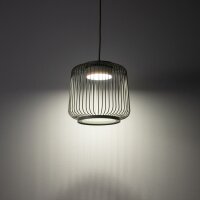Pendelleuchte Downlight Salbei Stahl GX53 Ø18 cm rund