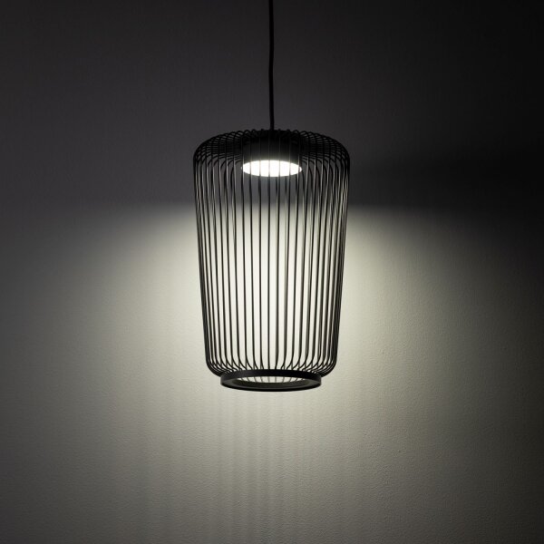 Pendelleuchte Downlight Grau GX53 Ø20 cm rund Modern