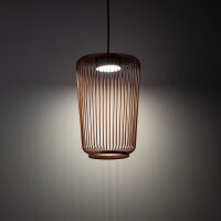 Pendelleuchte Downlight Terrakotta GX53 Ø20 cm Stahl