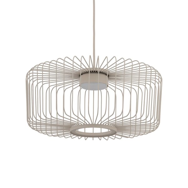 Pendelleuchte Downlight Beige GX53 Ø38 cm Modern rund