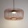 Pendelleuchte Downlight Terrakotta GX53 Ø38 cm rund