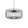 Pendelleuchte Downlight Grau Stahl GX53 Ø38 cm rund
