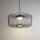 Pendelleuchte Downlight Grau Stahl GX53 Ø38 cm rund