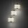 LED Pendelleuchte Graphit Glas Edelstahl 3000K L:36 cm