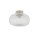Deckenleuchte Beige Glasschirm Stahl E14 L:31 cm Modern
