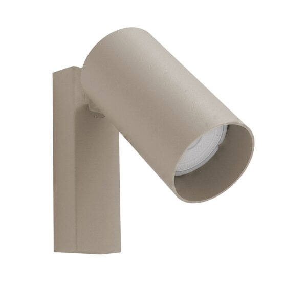 Wandleuchte schwenkbar Beige Stahl GU10 T:13 cm Modern