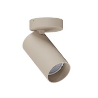 Deckenleuchte schwenkbar Beige GU10 L:15 cm Modern