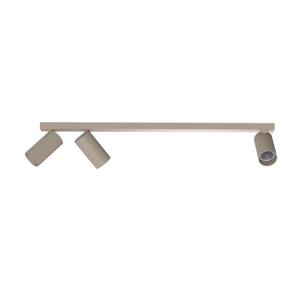 Deckenleuchte schwenkbar Beige Stahl GU10 L:84 cm Modern