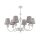 Kronleuchter Grau Weiß Ø74cm ANTEXIA Esstisch Lampe