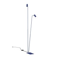 XXL Stehleuchte schwenkbar Marineblau GU10 H:216 cm