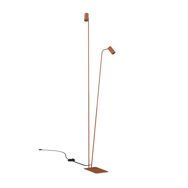 Stehleuchte schwenkbar Terrakotta XXL GU10 H:216 cm