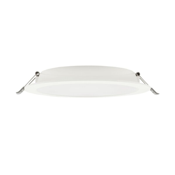 LED Einbauspot blendarm Weiß 3000K B:19,5 cm rund