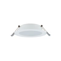 LED Einbauspot blendarm Wei&szlig; 4000K &Oslash;11,5 cm rund