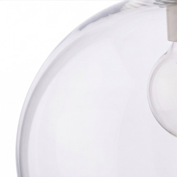 Hängeleuchte Glas Ø30cm Kugel Retro Esstisch Küche