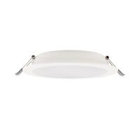 LED Einbaustrahler blendarm Wei&szlig; 3000K B:17 cm rund