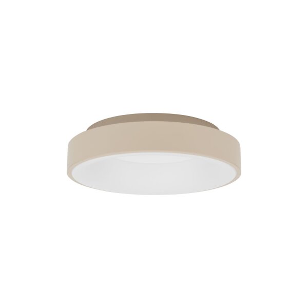 LED Deckenleuchte Beige 3000K B:38 cm Modern rund