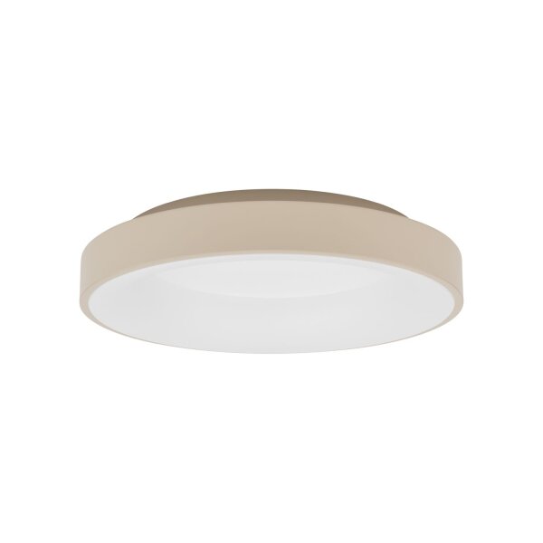 LED Deckenleuchte Beige blendarm 3000K B:48 cm Modern