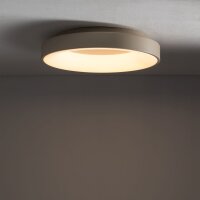 LED Deckenleuchte Beige blendarm 3000K B:48 cm Modern