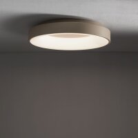 LED Deckenleuchte Beige 4000K Ø48 cm Modern rund