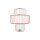 Pendelleuchte Beige Stahl Draht GU10 L:49 cm Modern