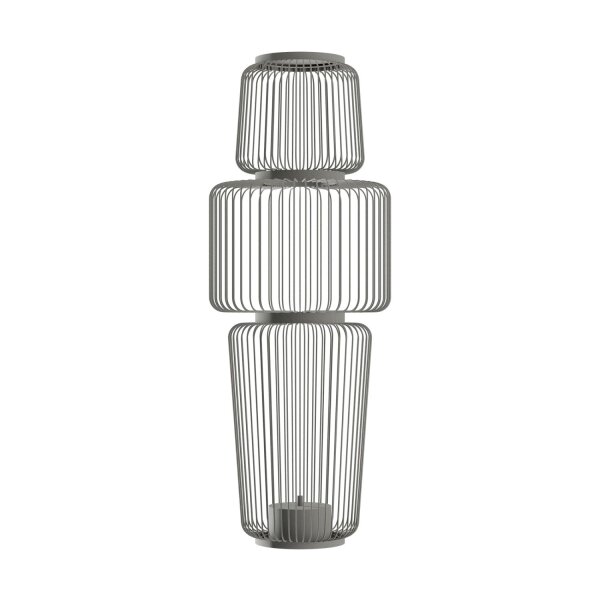Pendelleuchte Downlight Grau Draht Stahl GU10 Ø25,5 cm
