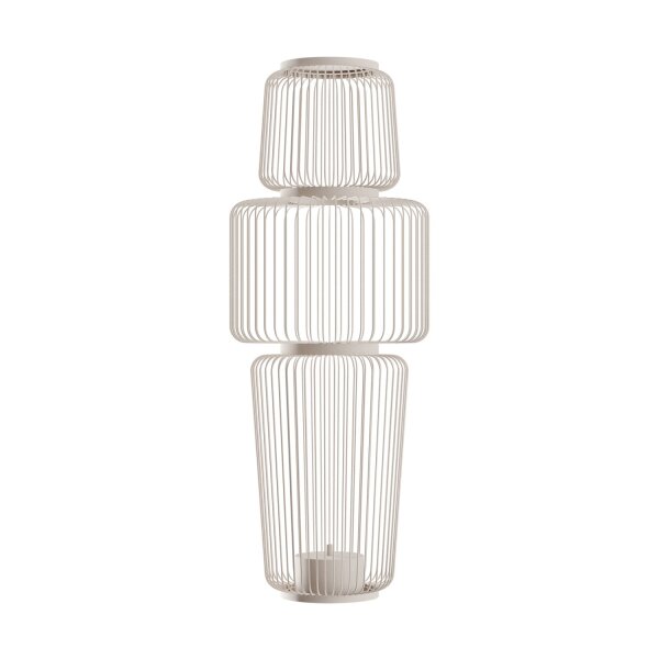 Pendelleuchte Beige Stahl GU10 L:25,5 cm rund Modern