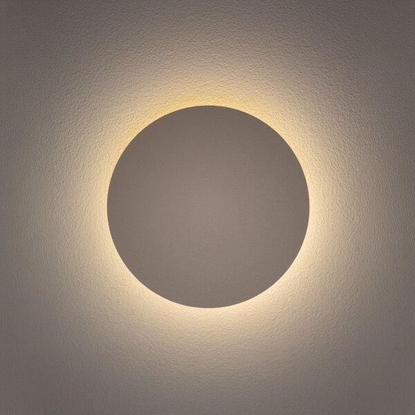 LED Wandleuchte indirekt Beige 3000K B:15 cm Modern