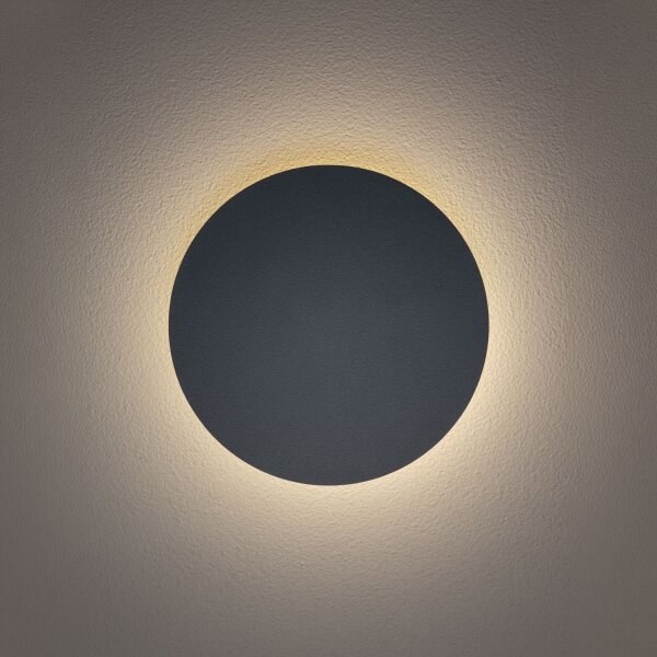 LED Wandleuchte indirekt Blau 3000K B:15 cm Modern