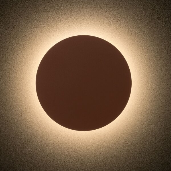 LED Wandlampe indirekt Terrakotta blendarm 3000K Ø25 cm
