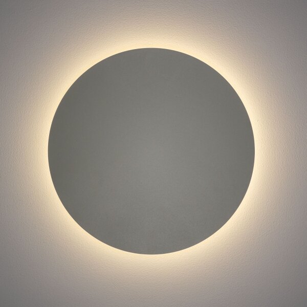 LED Wandleuchte blendarm indirekt Salbei 3000K B:35 cm