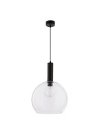 Hängelampe LYSITOS Glas Ø30cm Kugel Retro...