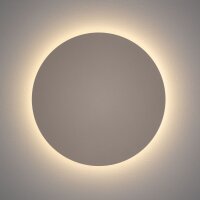 LED Wandleuchte indirekt Beige 3000K rund Ø35 cm...