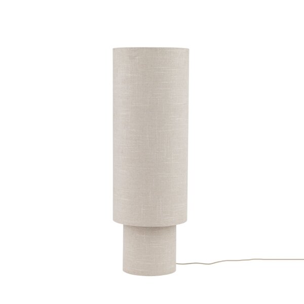 Stehleuchte blendarm Creme Stoffschirm E27 H:106 cm