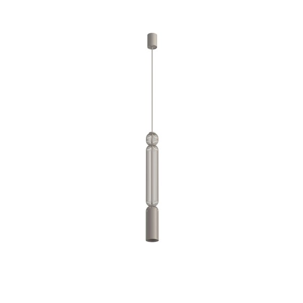 Pendelleuchte Beige GU10 Ø6,5 cm Modern dekorativ rund