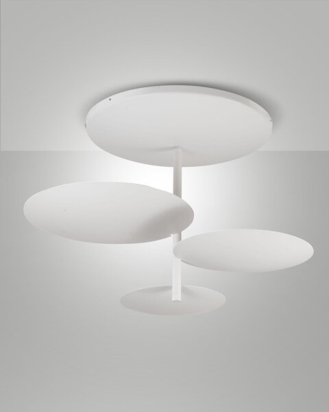 LED Deckenleuchte Weiß 3000K B:52 cm 5180 lm dekorativ