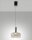 LED Pendelleuchte Glas 2700/3000/4000K &Oslash;25 cm Schwarz