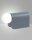 Tischleuchte Aluminium Glas Kabelschalter G9 H:15 cm