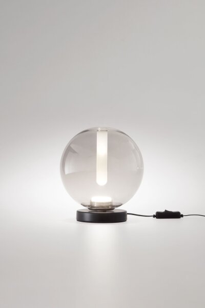 LED Tischleuchte Rauchglas 2700/3000/4000K 22 cm